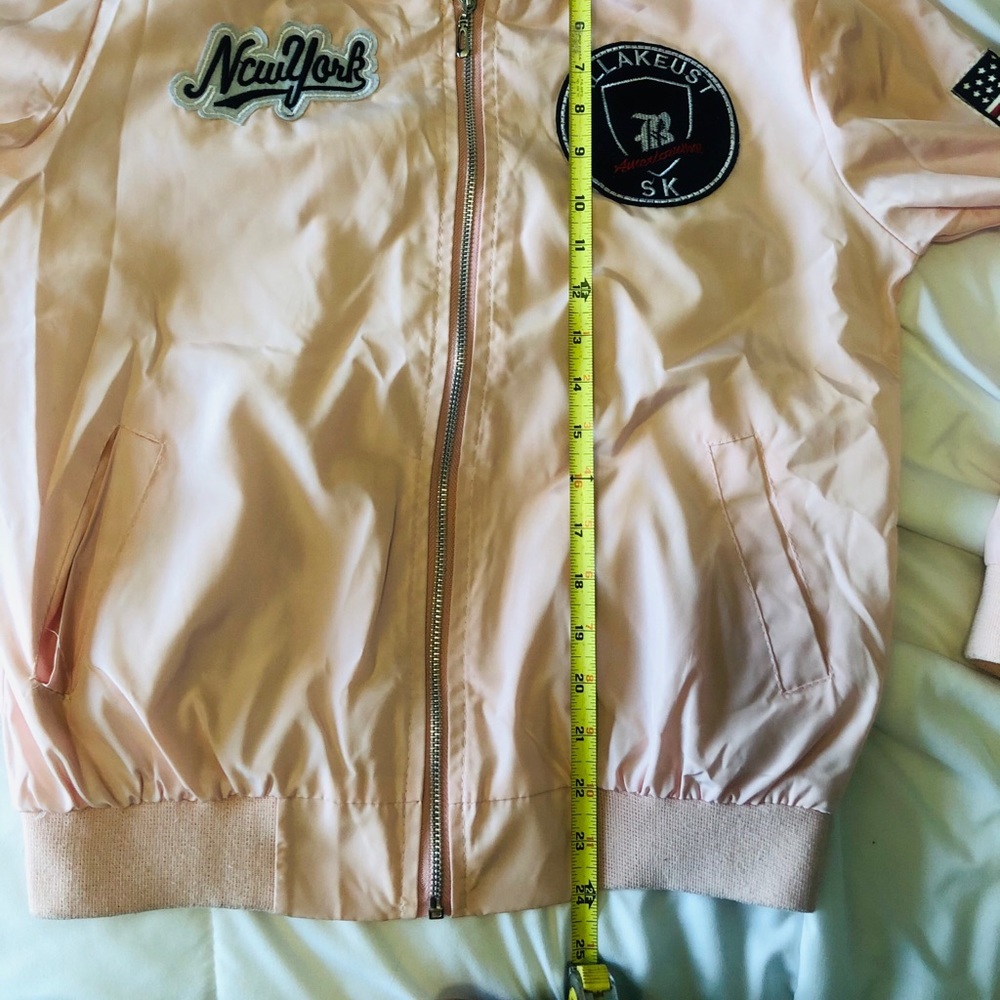 Pink Varsity Jacket - Picture 2 of 4